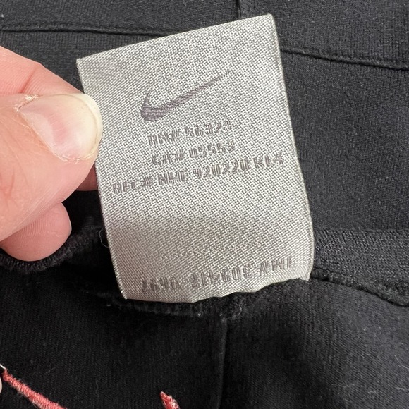 Nike Dri-Fit Womens Tank Top Medium Sleeveless Black Bicycle Print Workout Logo - Picture 12 of 15